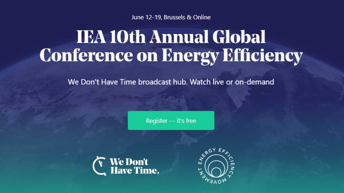 IEA 10th Annual Conference on Energz Efficiency