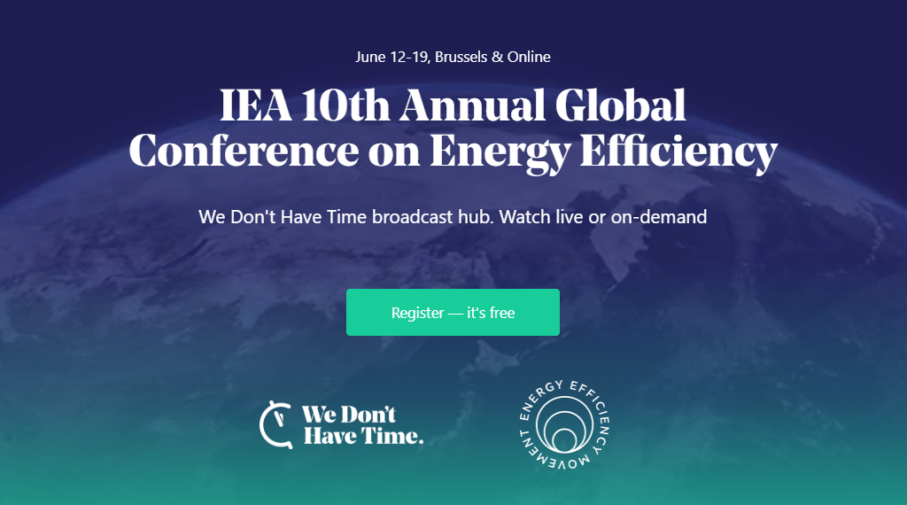 IEA 10th Annual Conference on Energy Efficiency