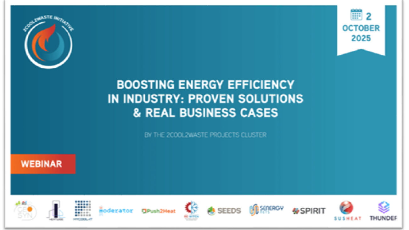 Picture shows the title, time and date and partners participating in the webinar
