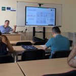 Iman Golpour presenting the SUSHEAT project at the UNED's Summer Course